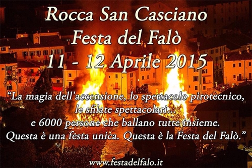 FESTA DEI FALO&#39; A ROCCA SAN CASCIANO