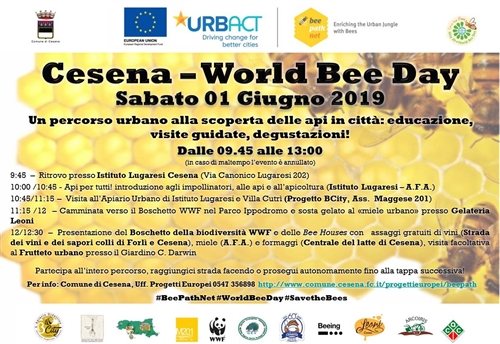 Cesena WORLD BEE DAY - Sabato 1 GIUGNO 2019