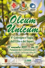 Oleum Unicum - 4° Convegno e Sagra dell’Olio e dei Sapori